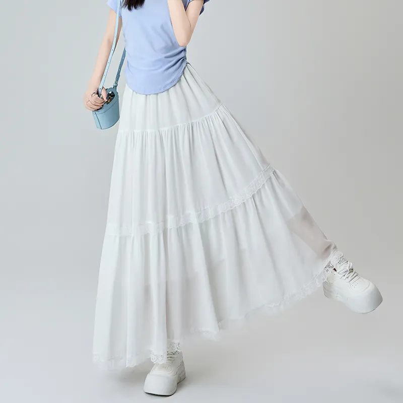 Mm Casual Long Skirts Women's-5