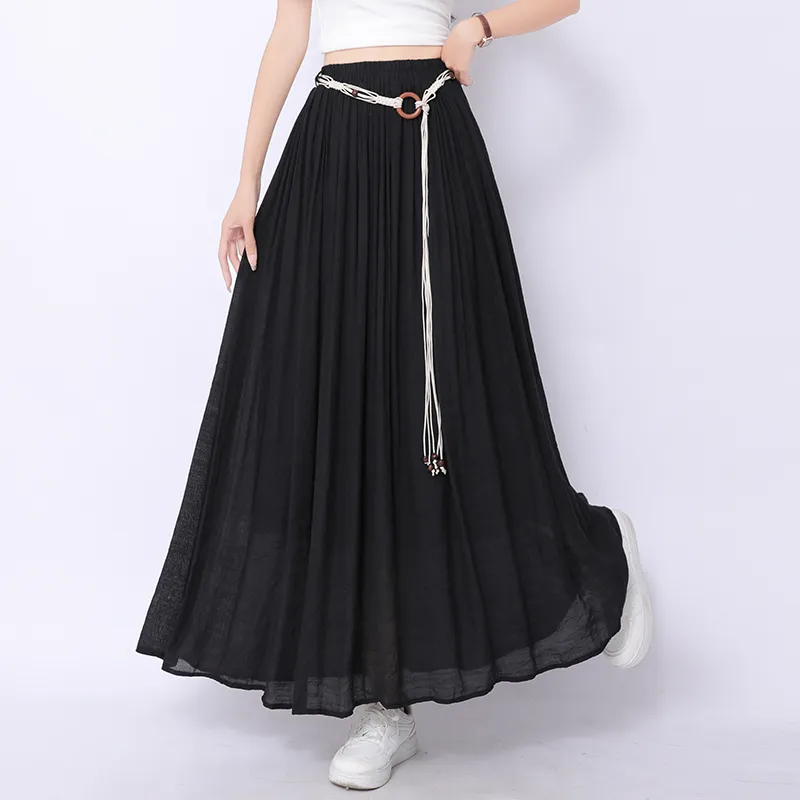 Mm Casual Long Skirts Women's-24