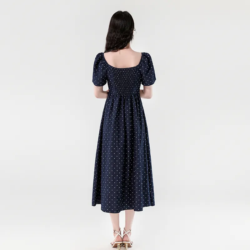Mm Short Sleeved Dresses Women's Dress-4