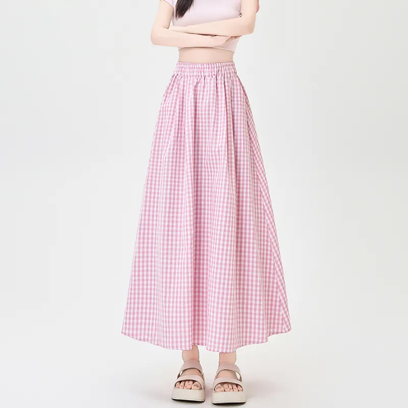 Fashion Casual Long Skirt Women's-21