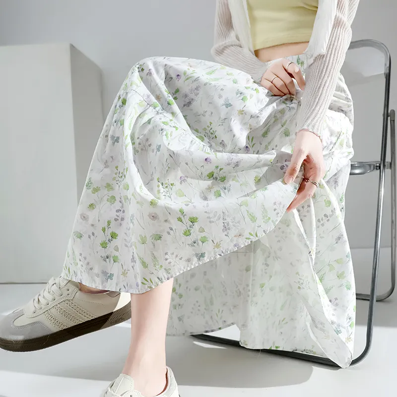 Mm Casual Long Skirts Women's-8
