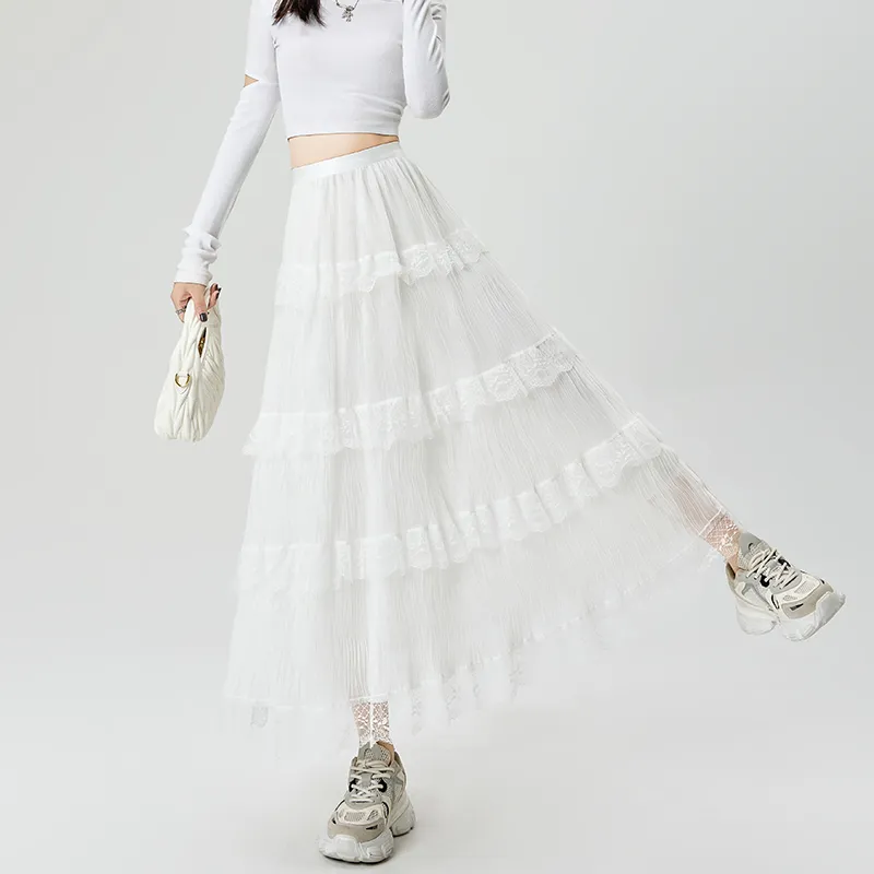 Mm Casual Long Skirts Women's-2