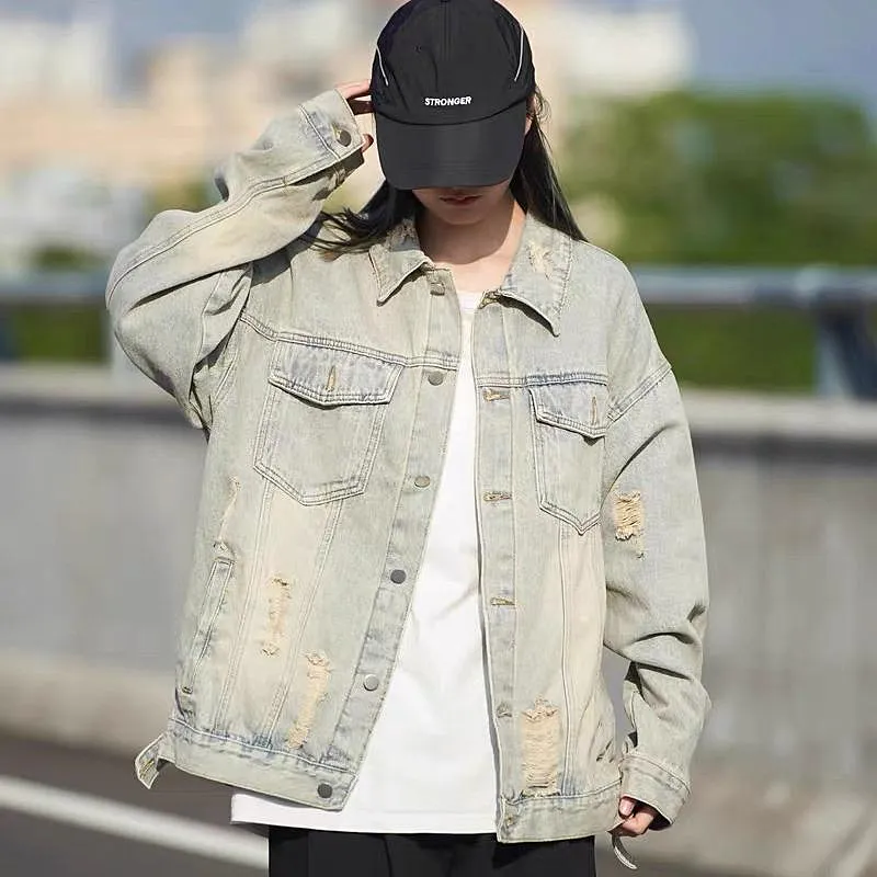 Mm Denim Jackets Unisex-5