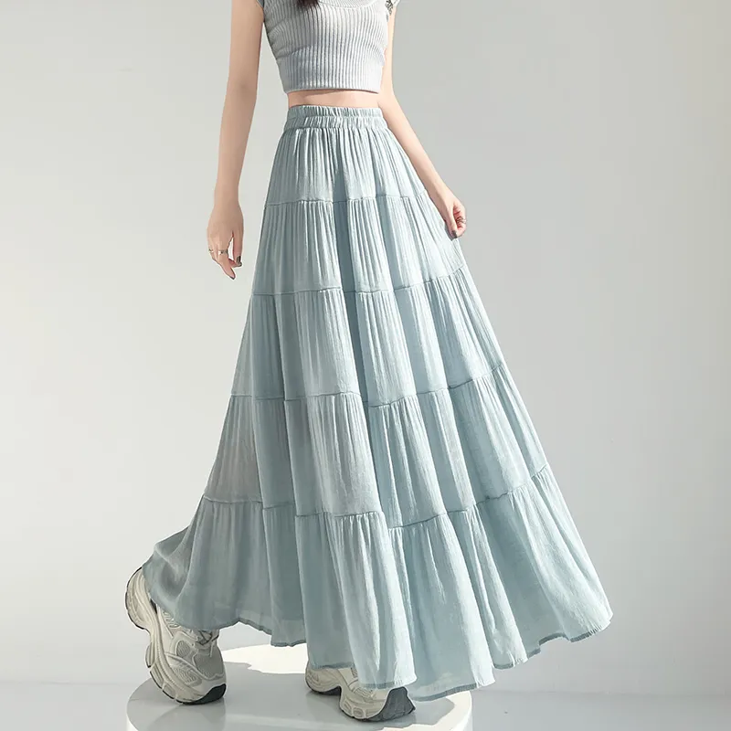 Mm Casual Long Skirts Women's-14