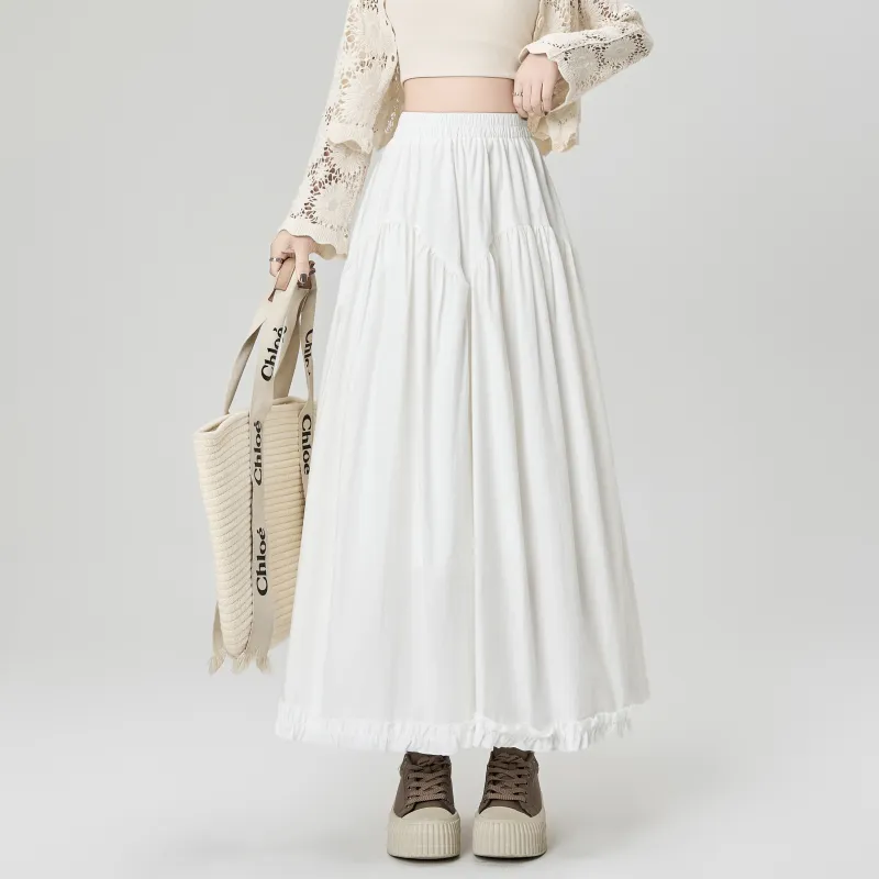 Mm Casual Long Skirts Women's-1