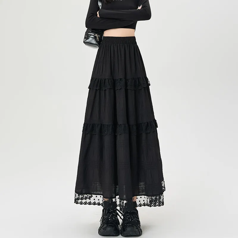 Mm Casual Long Skirts Women's-7