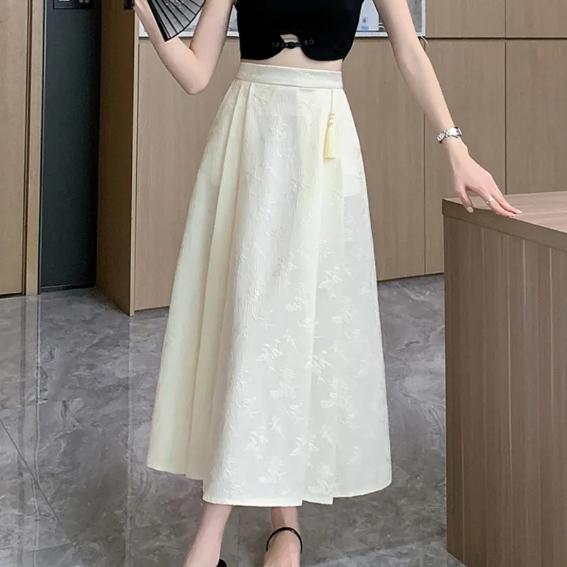 Mm Casual Long Skirts Women's-6