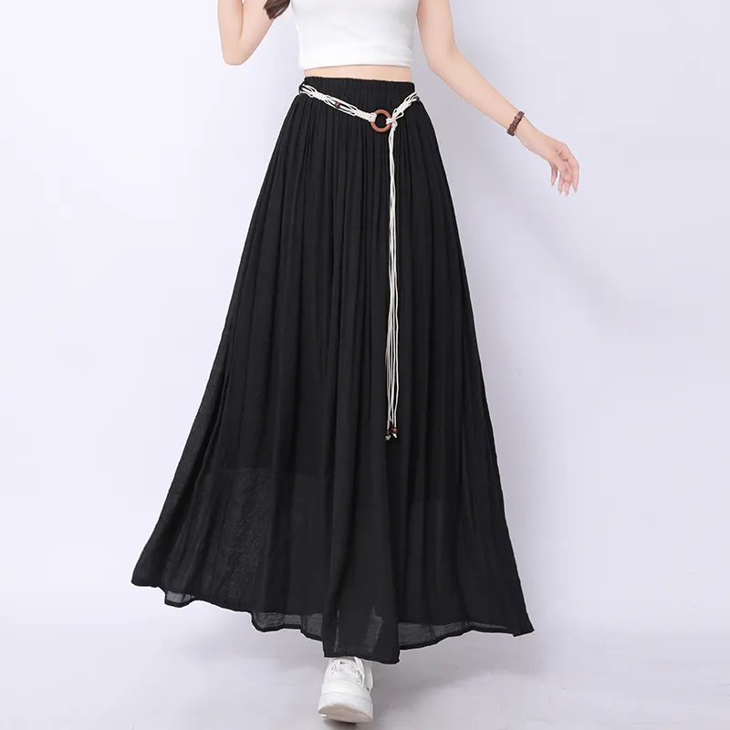 Mm Casual Long Skirts Women's-21