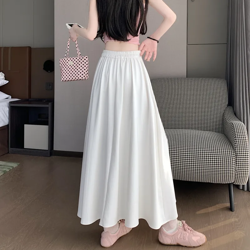 Mm Casual Long Skirts Women's-6