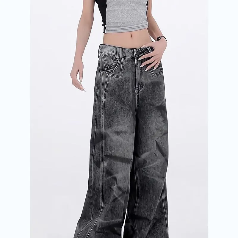 Mm Jeans Women's Black Gray Color-1