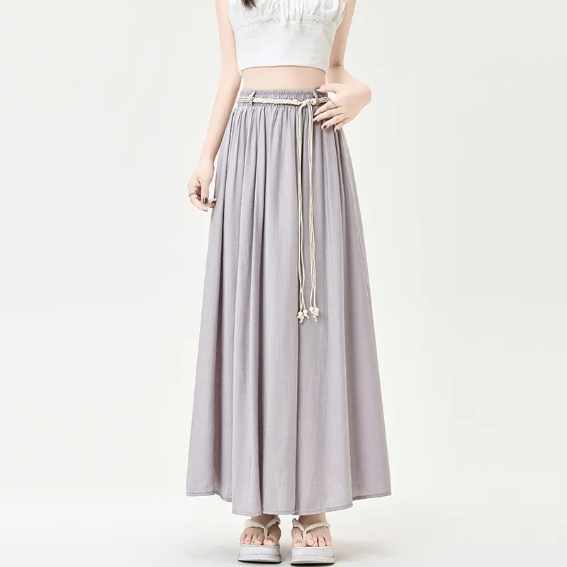Mm Casual Long Skirts Women's-24