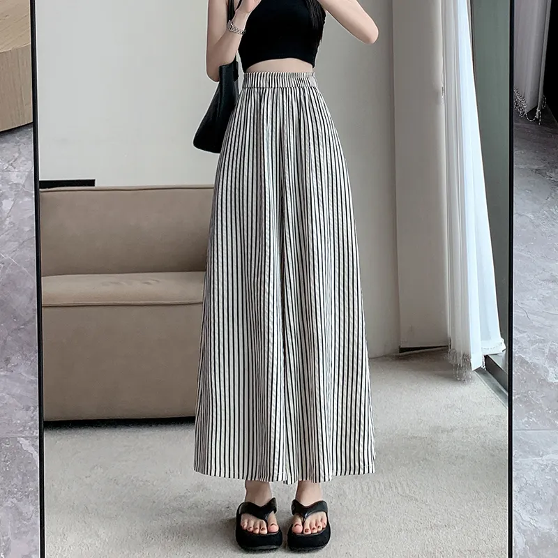 Mm Casual Pants Women's Black/White-5