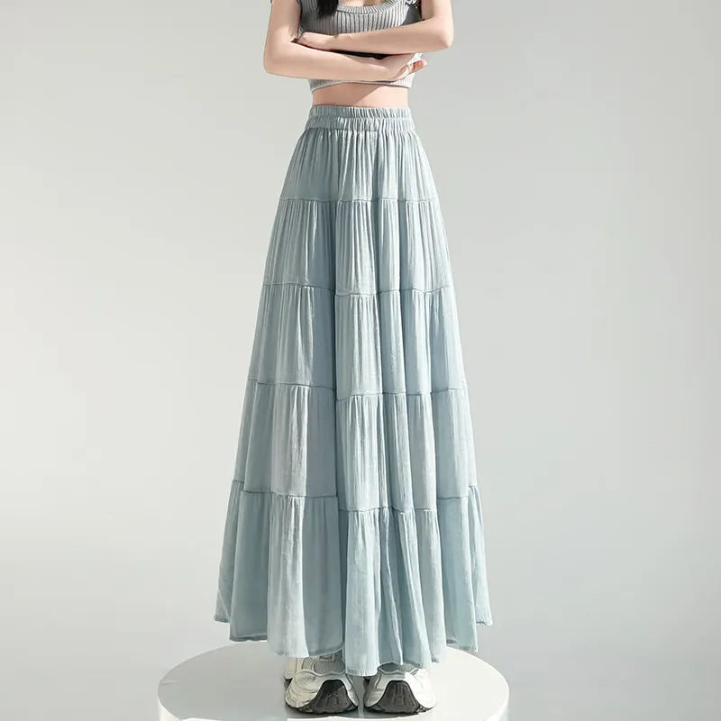 Mm Casual Long Skirts Women's-13