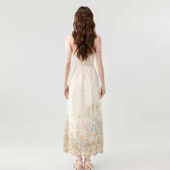 Mm Slip Dresses Women's Apricot