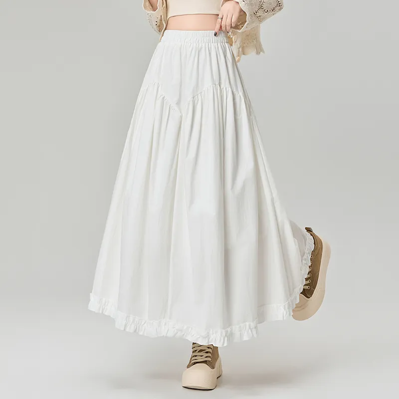 Mm Casual Long Skirts Women's-2