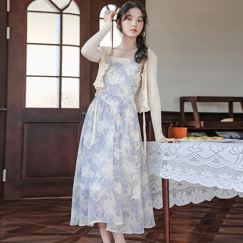 Mm Two Piece Skirt Sets Women's-4
