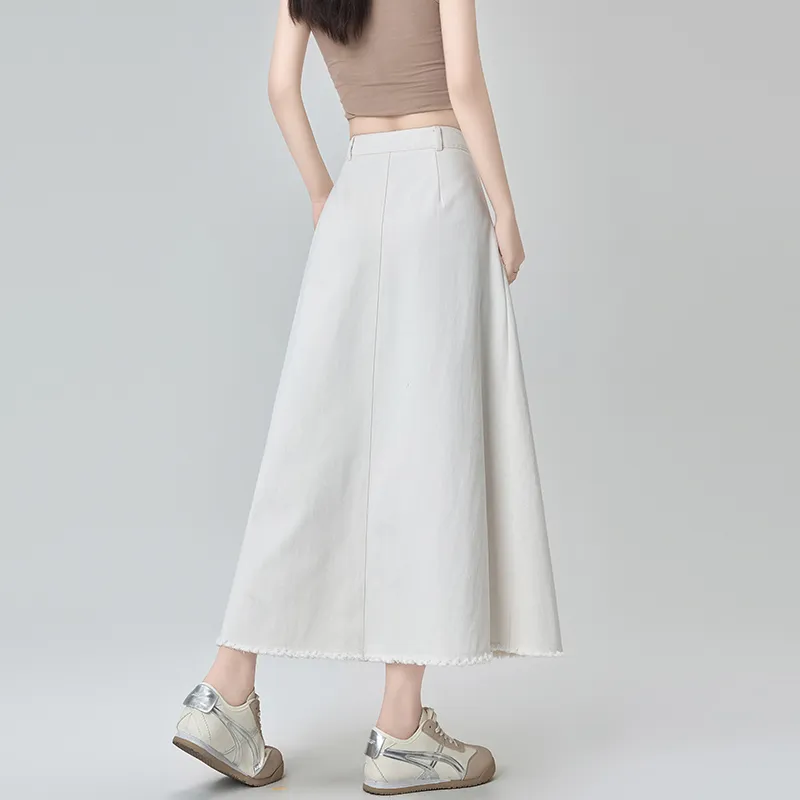 Mm Denim Long Skirts Women's-7
