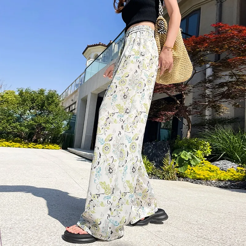 Mm Casual Pants Women's Sunflower-5