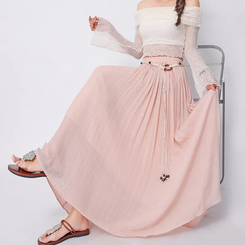 Mm Casual Long Skirts Women's-15