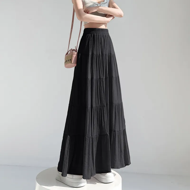 Mm Casual Long Skirts Women's-1