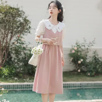 Mm Short Sleeved Dresses Women's