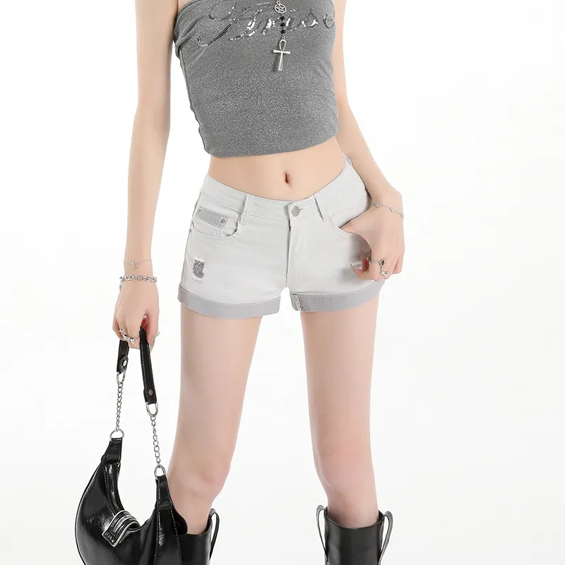 Mm Denim Shorts Women's-20