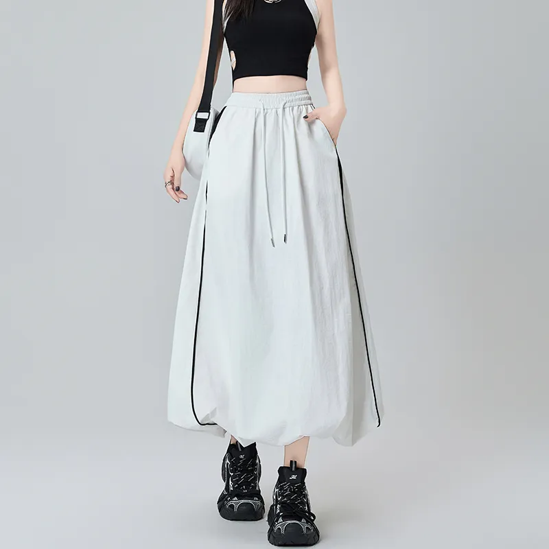 Mm Casual Long Skirts Women's-9