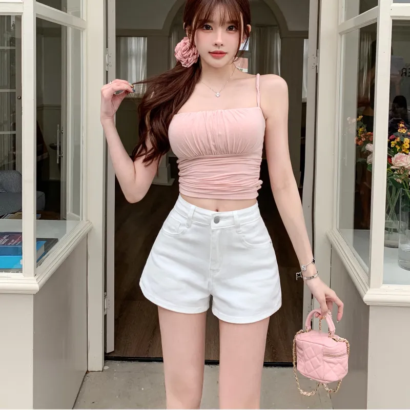 Mm Denim Shorts Women's-3