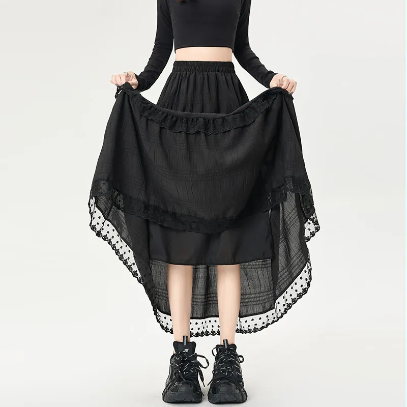 Mm Casual Long Skirts Women's-11
