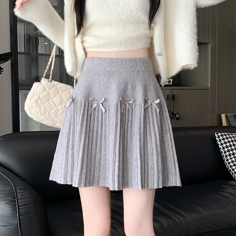 MM Casual Short Skirts For Fall And Winter Women's-14