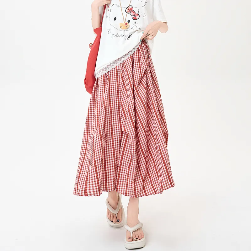Mm Casual Long Skirts Women's-12