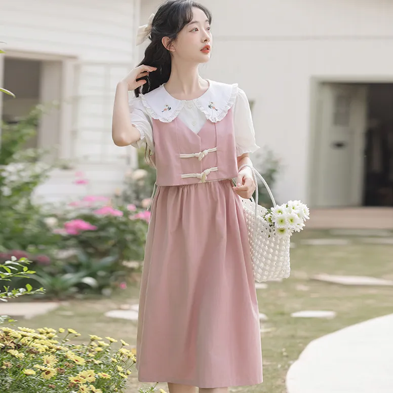 Mm Short Sleeved Dresses Women's-2