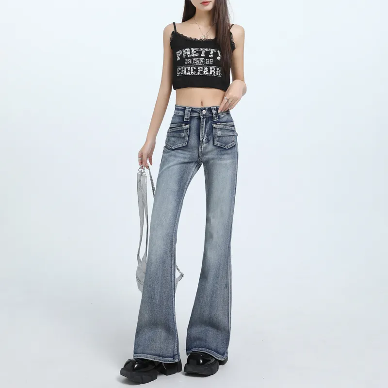 Mm Jeans Women's Vintage Blue-3