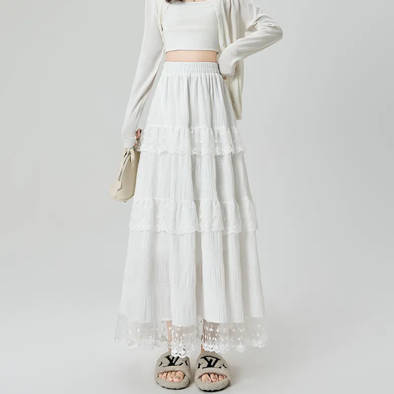 Mm Casual Long Skirts Women's-2