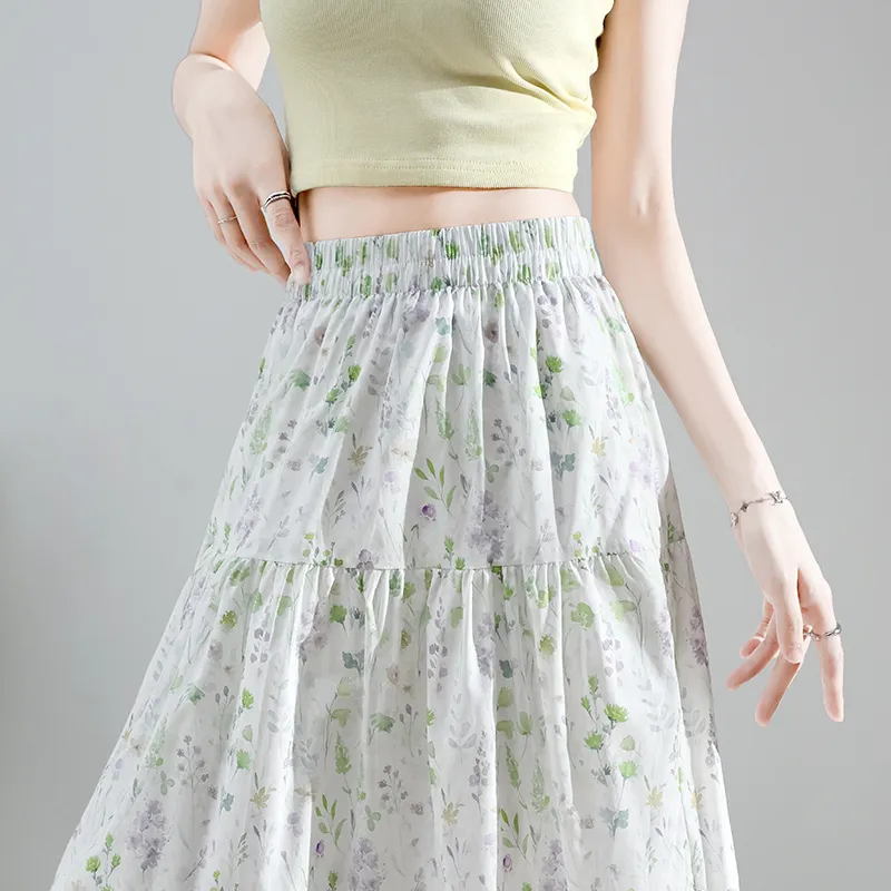 Mm Casual Long Skirts Women's-7