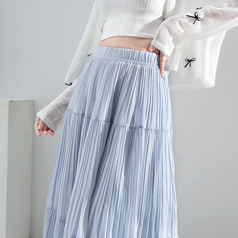 Mm Casual Long Skirts Women's-11