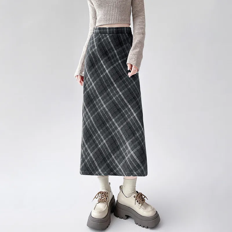 MM Spring Fall Winter Casual Short Skirts Women's-7