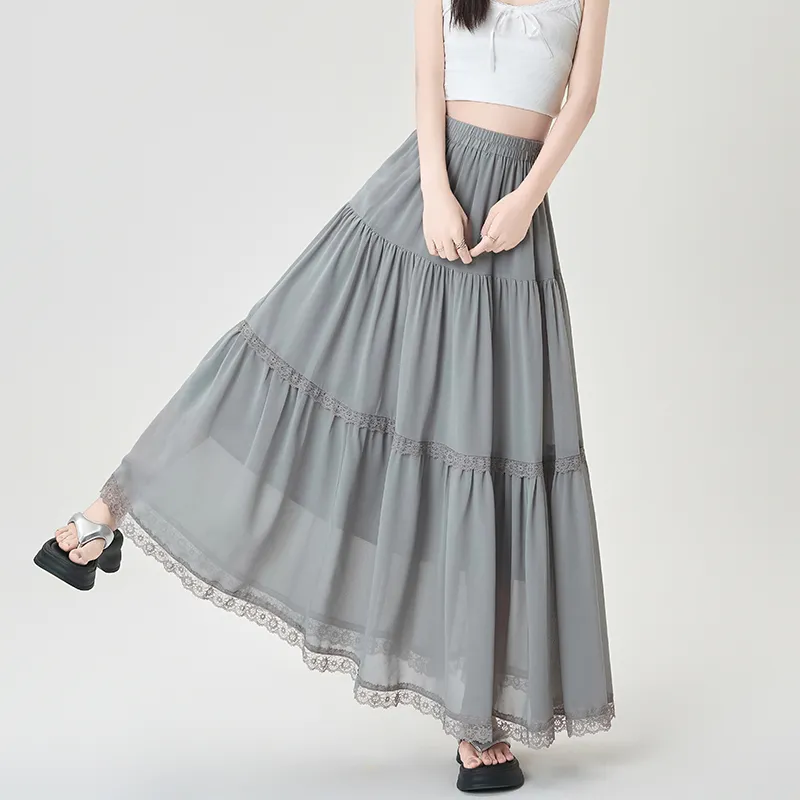 Mm Casual Long Skirts Women's-19