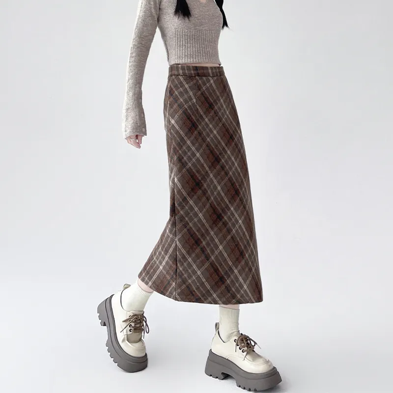 MM Spring Fall Winter Casual Short Skirts Women's-12