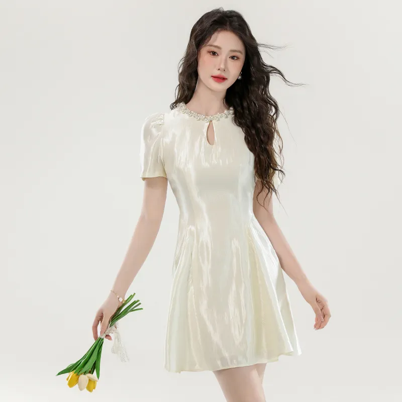 Mm Short Sleeved Dresses Women's-9