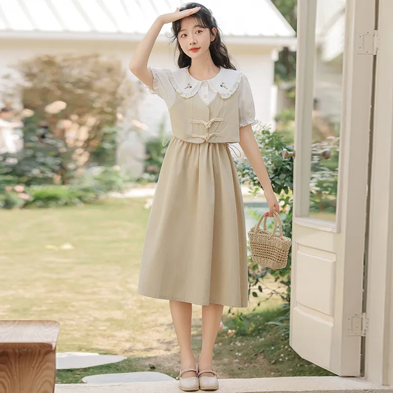 Mm Short Sleeved Dresses Women's-5