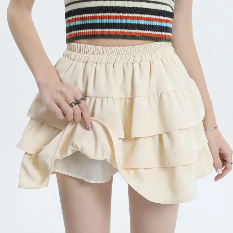 Mm Casual Short Skirts Women's-12