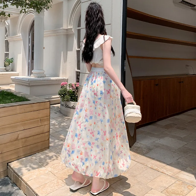 Mm Casual Long Skirts Women's Tulip Skirt-1