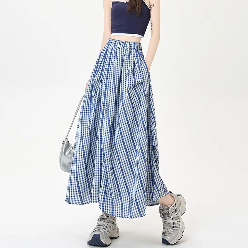 Mm Casual Long Skirts Women's-8