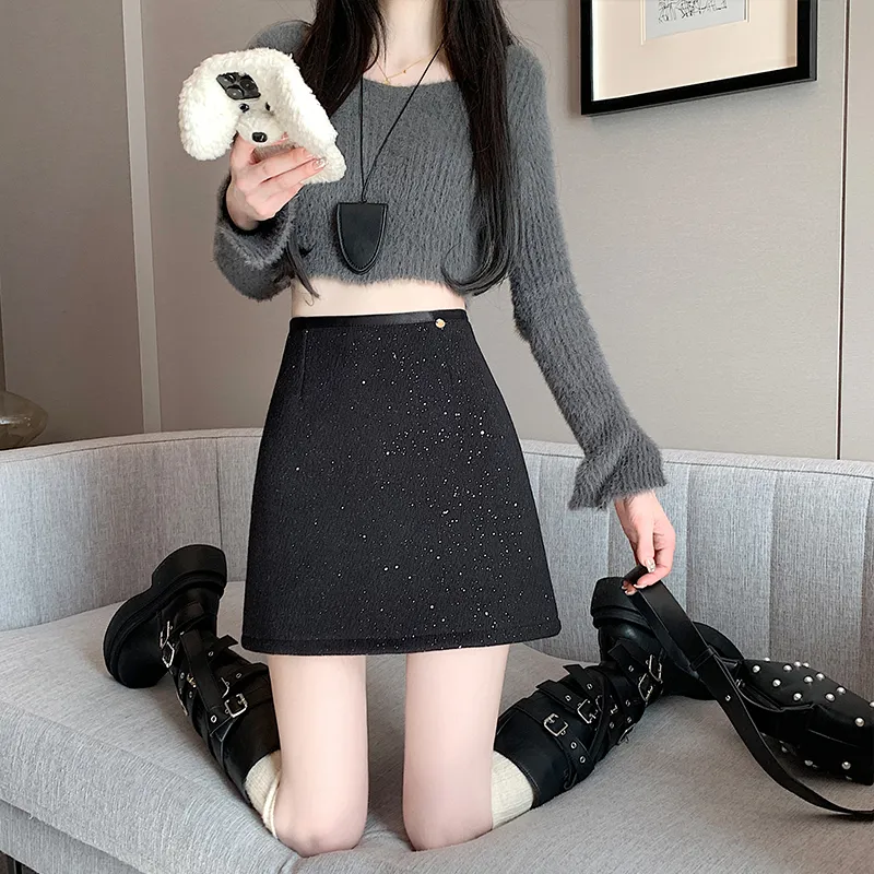 Mm Casual Short Skirts Women's-5