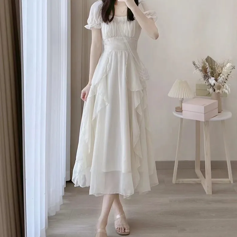 Mm Short Sleeved Dresses Women's-7