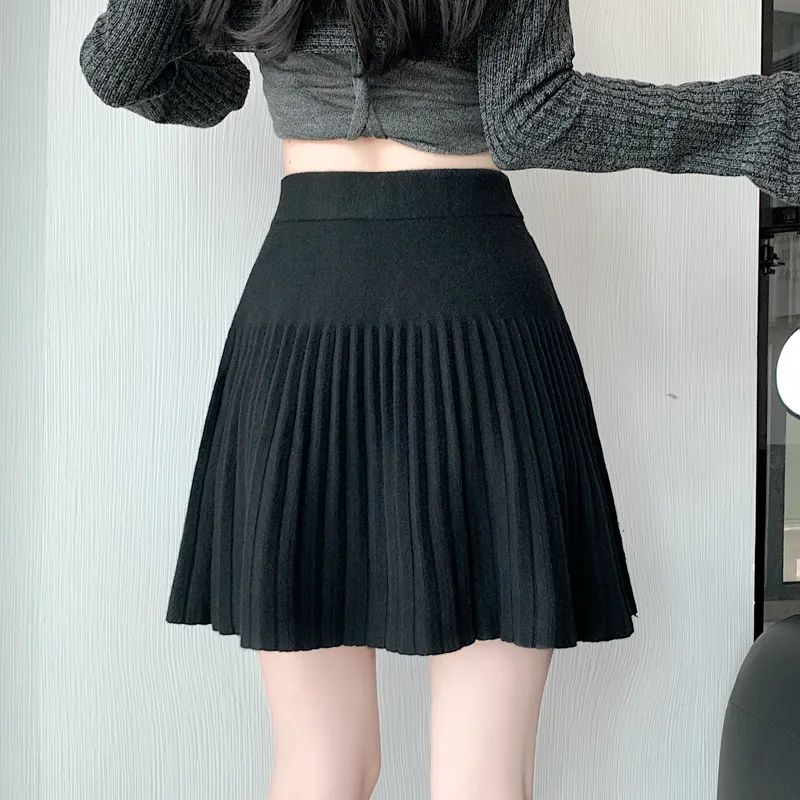 MM Casual Short Skirts For Fall And Winter Women's-11