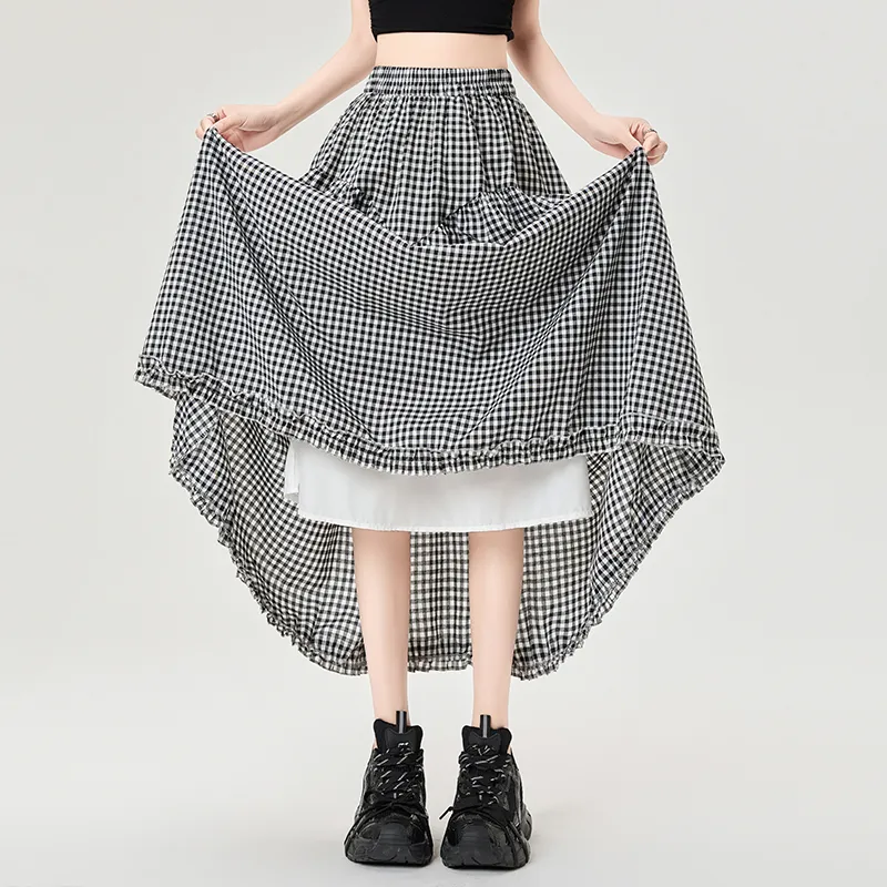 Mm Casual Long Skirts Women's-13