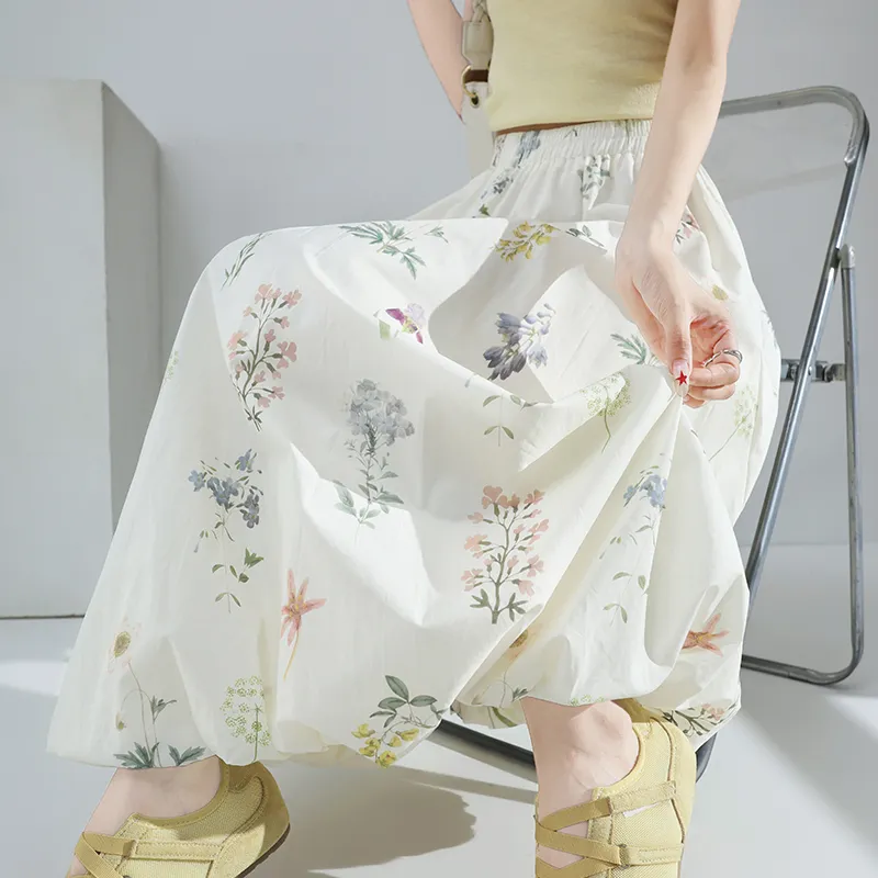 Mm Casual Long Skirts Women's-15