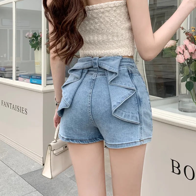 Mm Denim Shorts Women's-8